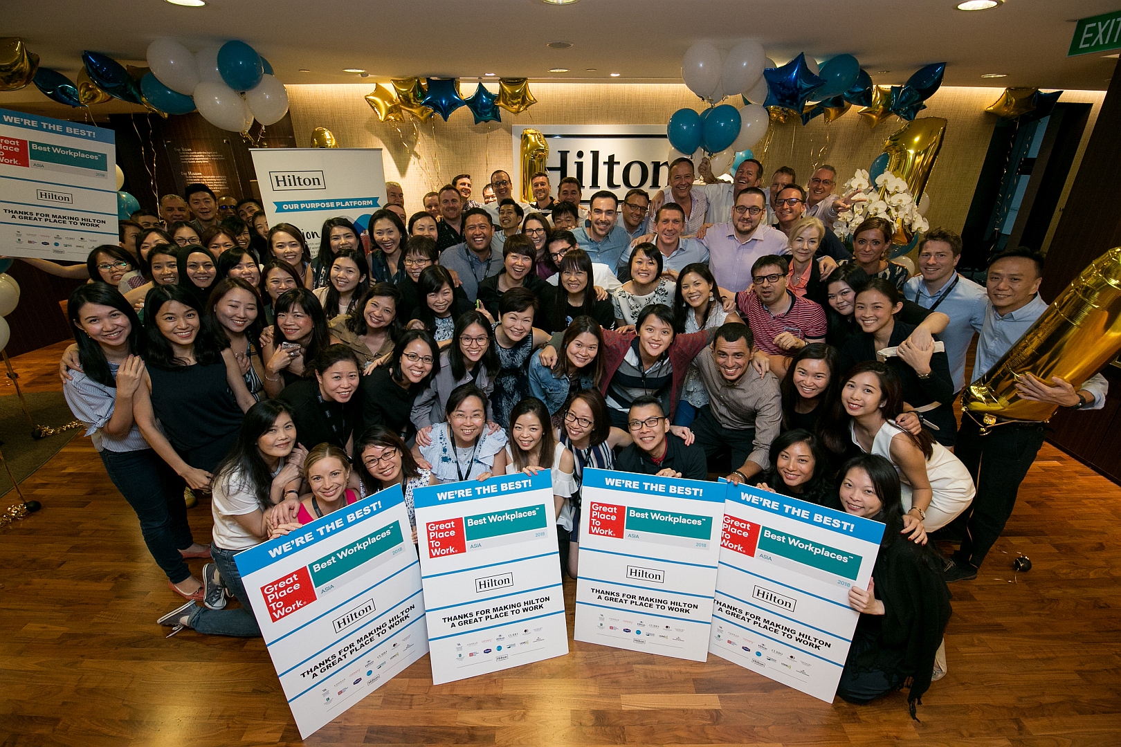 Hilton named Asia's best multinational workplace 2018