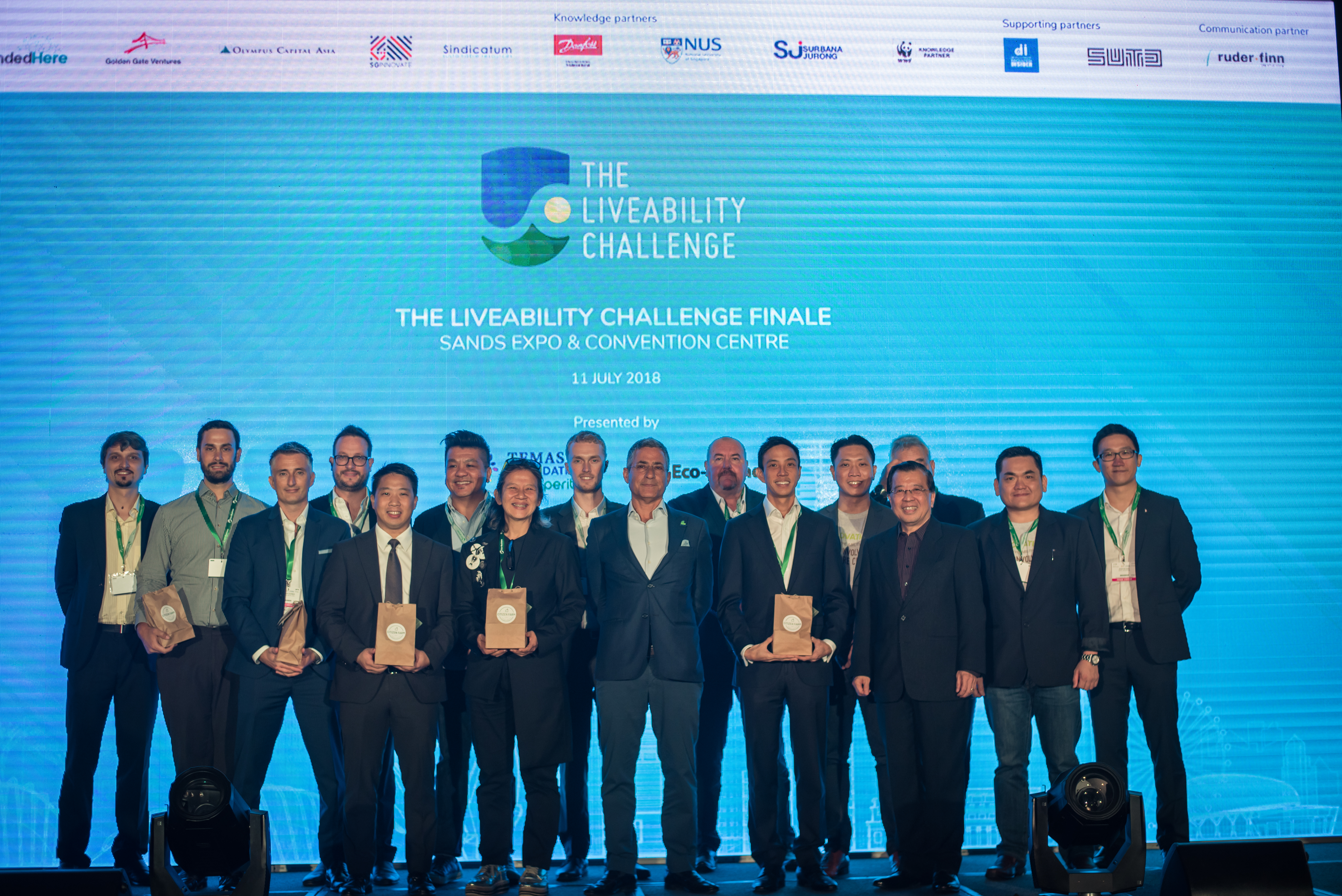 Photo 1 - Finalists at The Liveability Challenge 2018