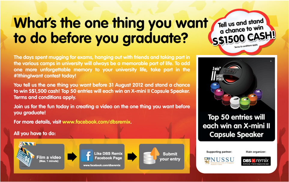 1 Thing I Want NUSSU