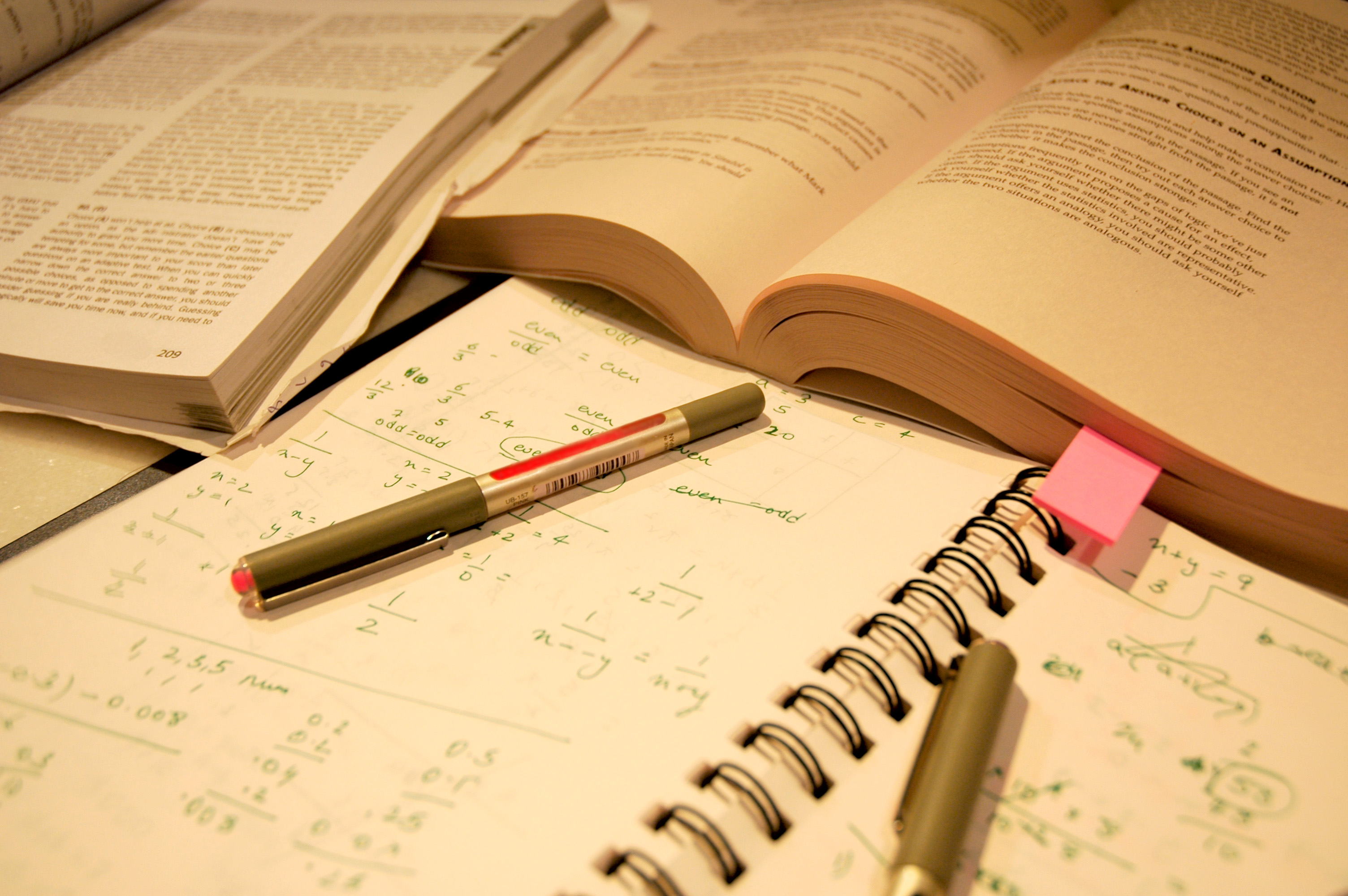 study stuff