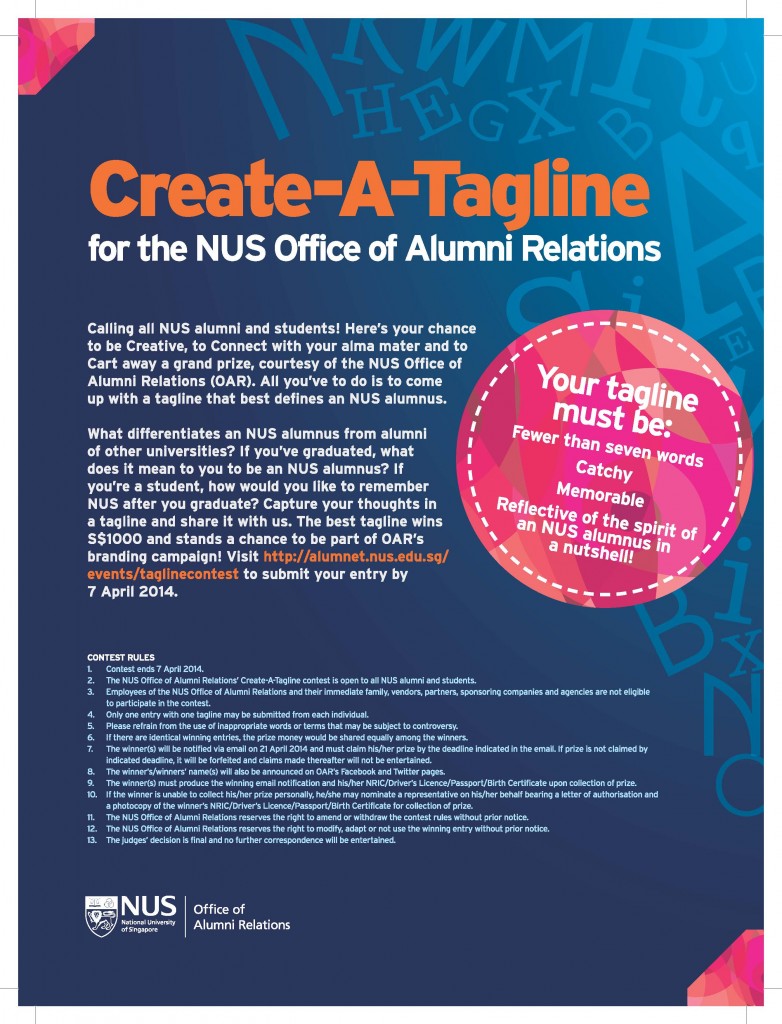 FA NUS OAR Tagline Campaign Ad 206mmx276mm 270214