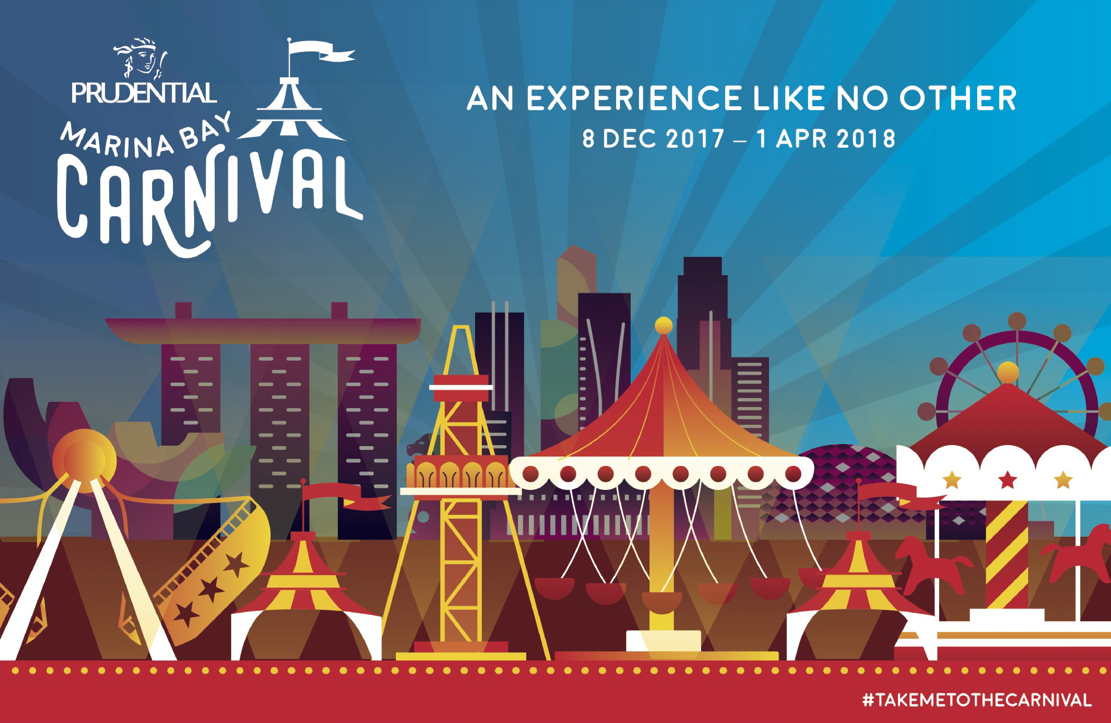 Key Visual. Image credit to Prudential Marina Bay Carnival